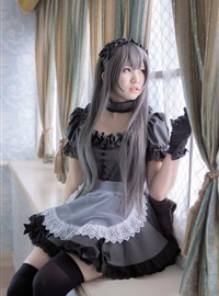 Rabbit play pictorial - black maid(73)
